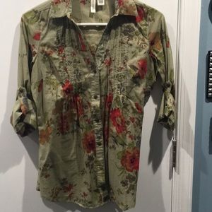 Fulltilt Button down blouse